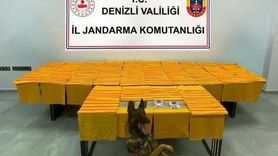 Denizli Jandarması 2 milyon 297 bin 600 kullanımlık sentetik uyuşturucuyu piyasaya sürülmeden yakaladı