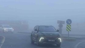 Diyarbakır’da yoğun sis uçuşları etkiledi