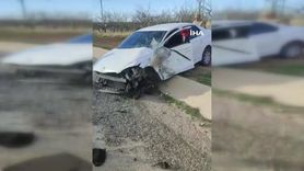 Diyarbakır Sur’da minibüs ile otomobil çarpıştı: 7 yaralı