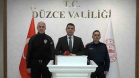Düzce'de suça karşı kararlı mücadele: Vali Selçuk Aslan'dan uyarı