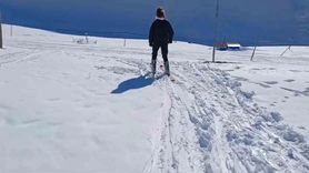 Eğribel Kayak Merkezi Giresun'da faaliyete geçti