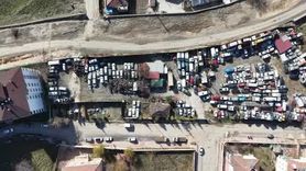 Elazığ'da yediemin otoparkında çürüme: 500 milyon TL'lik araçlar terk edildi
