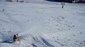 Erciyes’te gelişmiş suni karlama ile sezon uzuyor