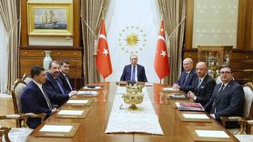 Erdoğan, Ankara’nın ekonomi temsilcilerini Külliye’de kabul etti