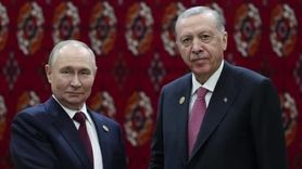 Erdoğan ile Putin'in Aşkabat görüşmesi başladı