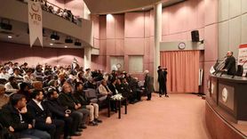 ERÜ Rektörü Prof. Dr. Fatih Altun, Kayseri Uluslararası Öğrenci Akademisi'nin açılış dersini verdi