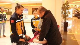 Erzincan'da OED ve ilk müdahale eğitimiyle bilgilendirme etkinliği