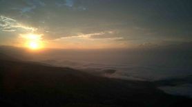 Erzincan'da Sis Kartpostalı: Keşiş Dağı'ndan Büyüleyen Görüntüler