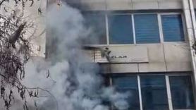 Esenyurt'ta iş hanında restoranda yangın — itfaiye müdahale etti