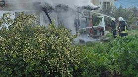 Fethiye'de müstakil evde yangın: 1 kişi dumandan etkilendi