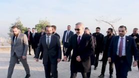 Hakan Fidan, Kasyun Dağı'ndan Şam'ı İzledi