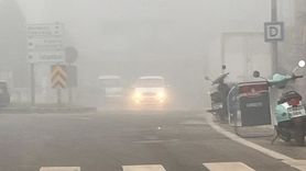 Hayrabolu'da yoğun sis ulaşımı ve günlük yaşamı etkiledi