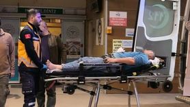 İnegöl'de yük asansörü montajı sırasında tekniker elektrik akımına kapıldı