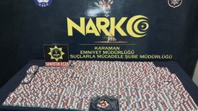 Karaman’da 2 bin 721 sentetik hap ele geçirildi: 4 tutuklama