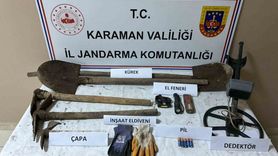 Karaman’da jandarma uygulamasında 11 kişi tutuklandı