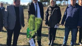 Kavak'ta 'Bir İnsan Bir Fidan' ile okul bahçeleri yeşerdi