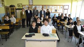 Kaymakam Ali Ekber Ateş Atça Hadıloğlu İbrahim Uzunırmak Ortaokulu'nu Ziyaret Etti