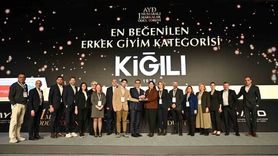Kiğılı 12. Kez 'En Beğenilen Erkek Giyim Markası' Seçildi