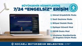 Kocaeli'de dijital hizmetlerde engelsiz erişim