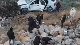 Malatya'da otomobil köprüden düştü: 1 ölü, 2 yaralı