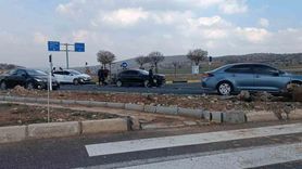 Mazıdağı Üçyolu’nda zincirleme trafik kazası: tır ile iki araç çarpıştı