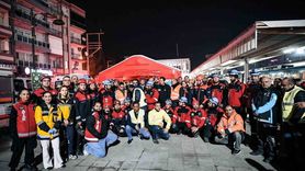 Menemen İZBAN İstasyonu’nda deprem ve kaza tatbikatı