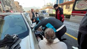 Menteşe'de 3 tekerlekli scooter kazası: 1 yaralı