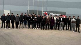 Meslek lisesi öğrencileri Eskişehir'de üretimi yerinde öğreniyor