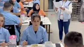 Mudanya Yazaki işçileri MESS’in zam teklifini çatal-kaşık eylemiyle protesto etti