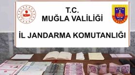 Muğla'da Jandarma'nın 'Tefecilik' operasyonu: Nakit ve senetler ele geçirildi