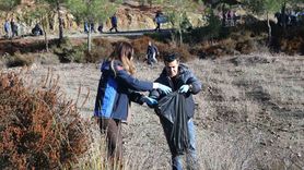 Muğla'da temizlik seferberliği Ula Göleti'nde başladı