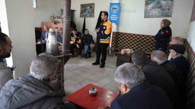 Muş'ta köylere ilk yardım farkındalık eğitimi başladı