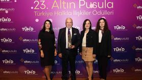 Nilüfer Belediyesi'ne Altın Pusula'da 'Yerel Kalkınma' Ödülü