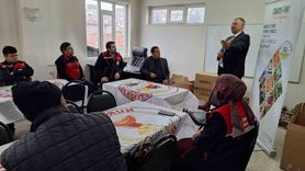 Nuribey'de Çiftçi Bilinçlendirme Toplantısı