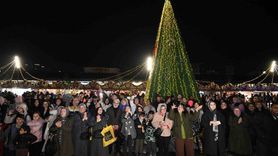 Osmangazi Meydanı'nda Yeni Yıl Festivali Coşkusu