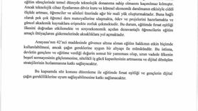 Özdemir: Üniversite öğrencilerinin elektronik cihazları ÖTV'den kısıtlamasız muaf olsun diye teklif verdik