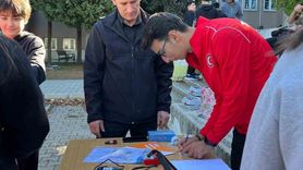 Pazarlar Spor Lisesi'nde oryantiringte milli forma coşkusu
