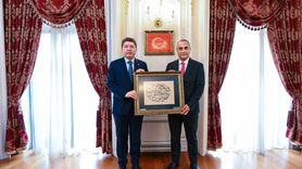 Rektör Akkaya, Bakan Tunç'a BARÜ'nün uluslararası başarılarını sundu