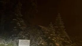 Sakarya Hendek yaylaları karla kaplandı