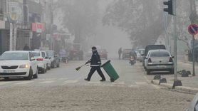 Sındırgı'da Yoğun Sis Trafiği Yavaşlattı
