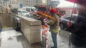 Şişhane İstasyonunda intihar girişimi nedeniyle geçici kapanma