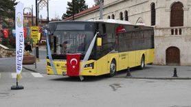 Sivas'ta 2 Yeni 12 Metrelik Otobüs Hizmete Girdi