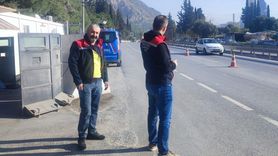 Söke'de şap hastalığına karşı yol kontrolleri sıkılaştırıldı