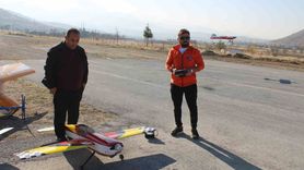 Talas Havacılık Kulübü model uçakla 100 kilometre hedefine ilerliyor