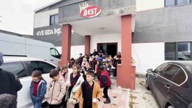 Tatvan'da minik öğrenciler yerli üretimi yerinde gördü