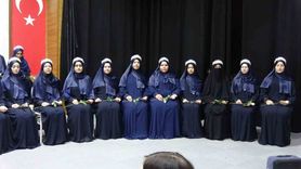 Tavşanlı'da 36 kız hafız için görkemli icazet töreni