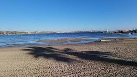 Tekirdağ Marmaraereğlisi'nde Deniz 20 Metre Çekildi