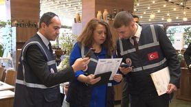 Ticaret Bakanlığı ekipleri Ankara Çankaya'da kafe ve restoranlarda tarife denetimi yaptı