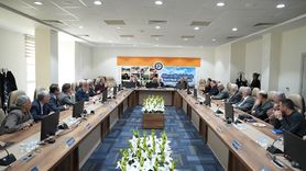 Uşak Üniversitesi Rektörü Prof. Dr. Ahmet Demir senato üyeleriyle buluştu