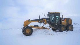 Varto’da 8 köy yolu kar nedeniyle ulaşıma kapandı